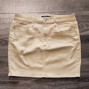 Aeropostale Beige Stretch Pencil Skirt